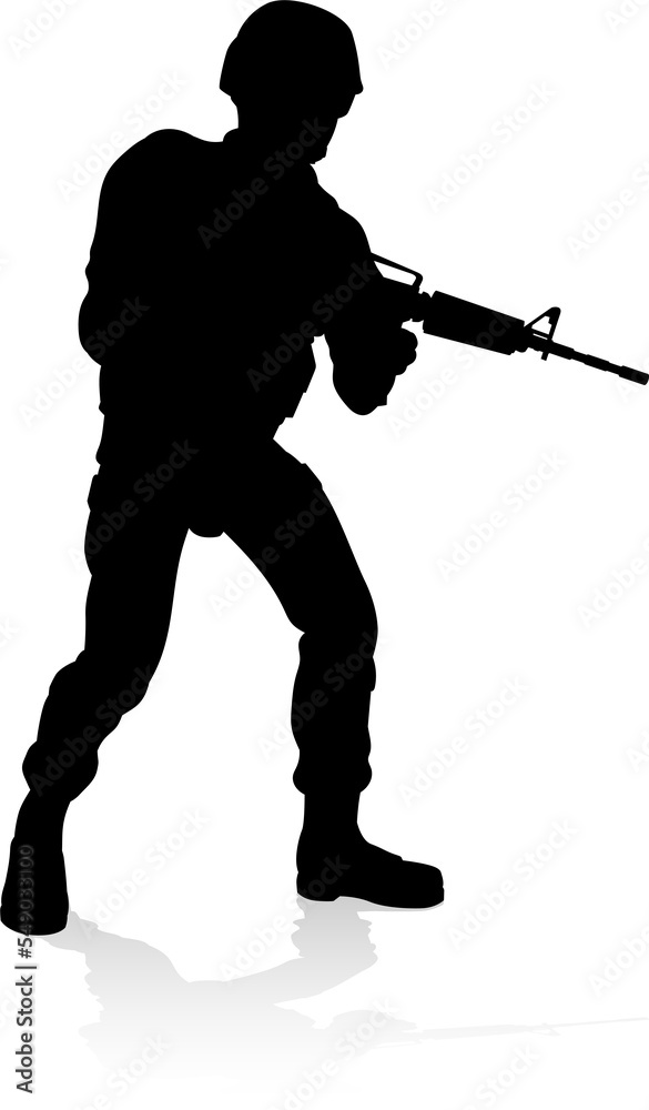 Soldier Silhouette Soldier Silhouette