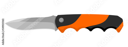 Jackknife. Cute jackknife isolated on white background. Vector illustration
