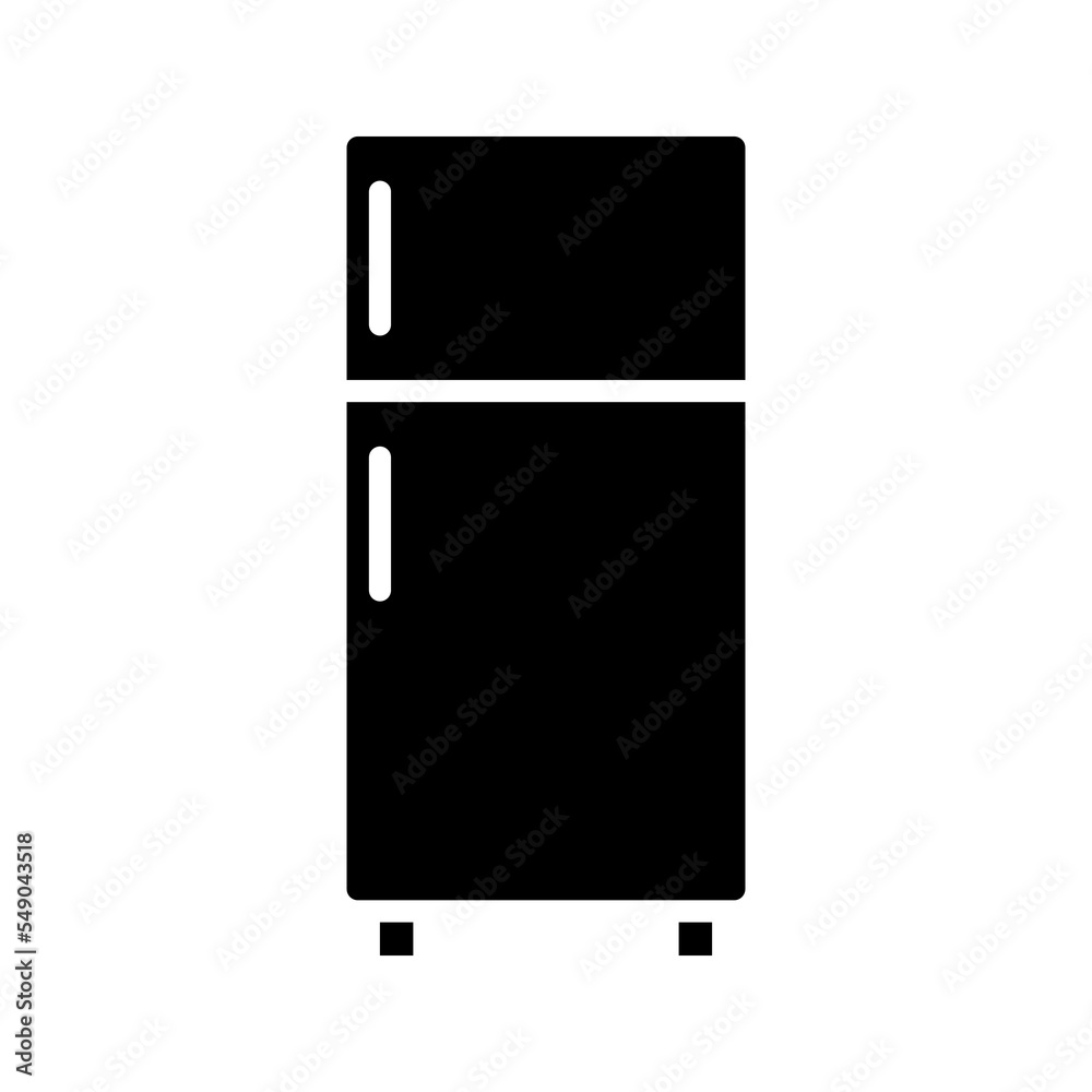 Refrigerator icon. sign for mobile concept and web design. vector illustration Refrigerator icon. sign for mobile concept and web design. vector illustration