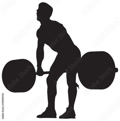 Olympic Lifting Clean and Jerk Snatch Man