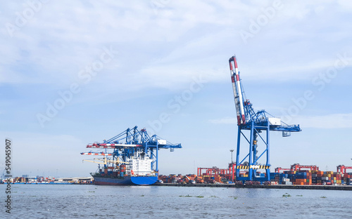 ship in port