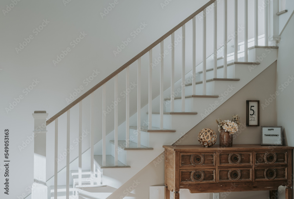 Obraz premium Cozy white winter home decor