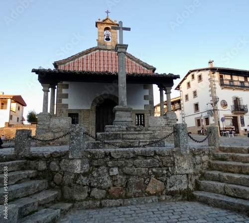 Candelario, localidad española de la provincia de Salamanca, Castilla y León. Comarca de la Sierra de Béjar. Bien de interés cultural, en la categoría de conjunto histórico. photo