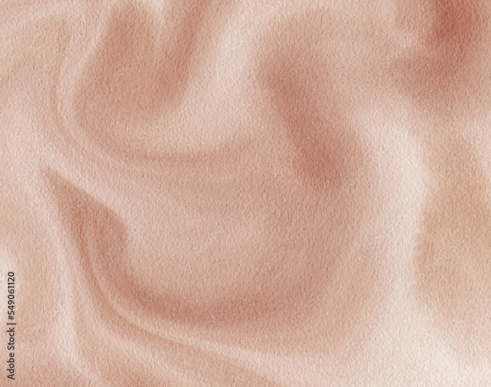 Brown Watercolor Background Texture