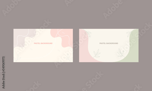 Hand drawn pastel colored abstract background. Useable for social media story, web design, greeting cards, poster, invitation, wall decoration. Pastel colors