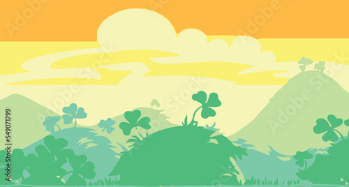 Design landscape  nature  sky  grass  summer  tree  vector  spring  illustration  green  sun  cloud  meadow  field  hill  cartoon  flower  mountain  forest  clouds  land  backgrounds  countryside  