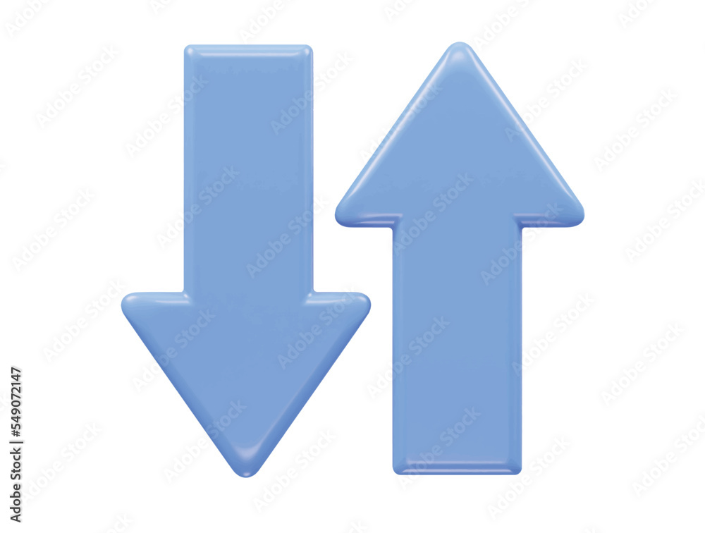 Arrow icon 3d rendering vector illustration Arrow icon 3d rendering vector illustration