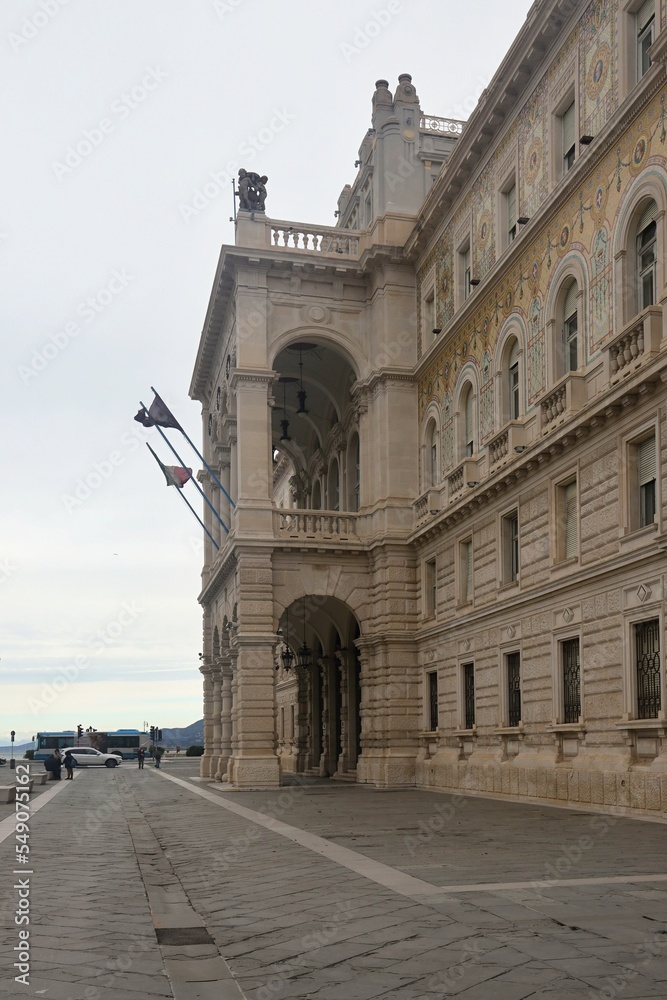 Fototapeta premium Trieste Piazza Unità d'Italia