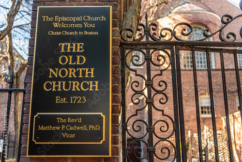 Old North Church Sign