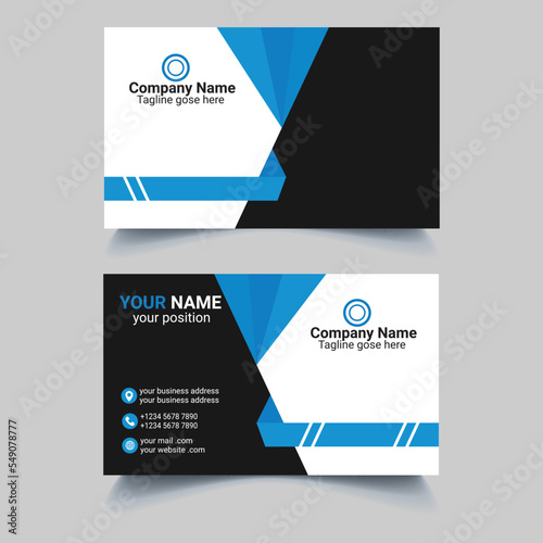 creative business card design template
