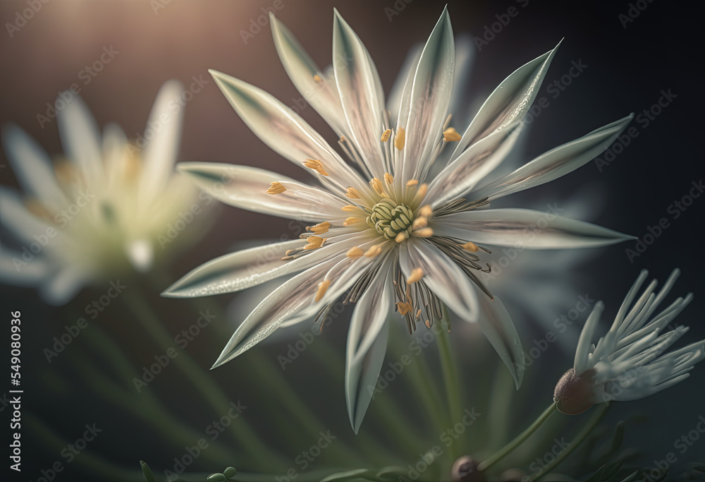 Flower: Anthericum Liliago No.03 Flower: Anthericum Liliago No.03