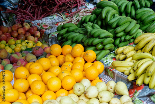 Fototapeta Naklejka Na Ścianę i Meble -  tasty fruit from madeiras farmers market