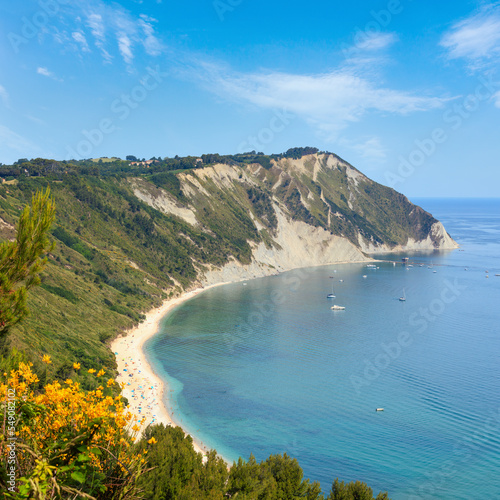 Fototapeta Naklejka Na Ścianę i Meble -  Summer Adriatic sea Mezzavalle beach