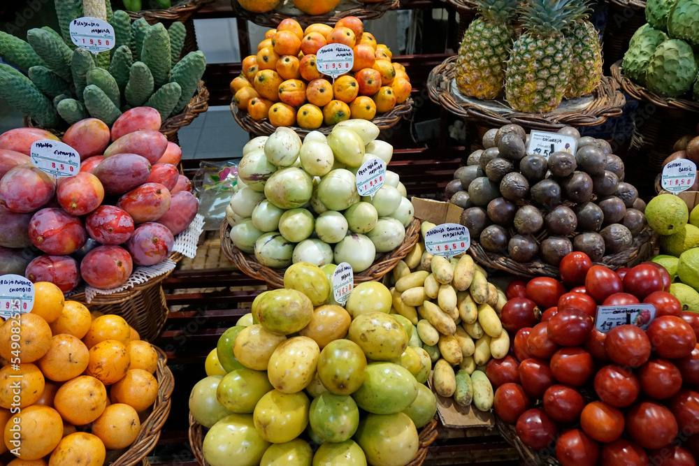 tasty fruit from madeiras farmers market