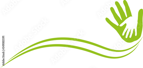 Hände, Physiotherapie, Familie, Vektor, Hintergrund