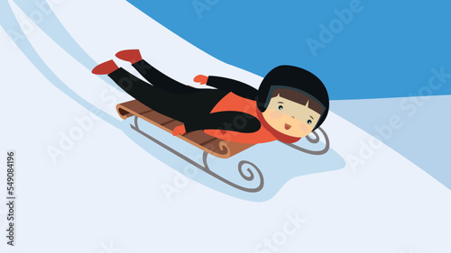 Skeleton, winter sports, luge