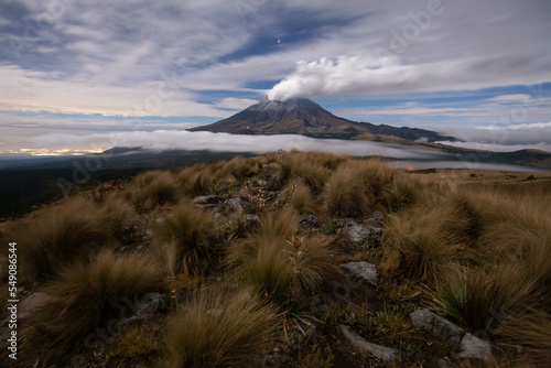 popocatepetl mountain volcano in mexico photo