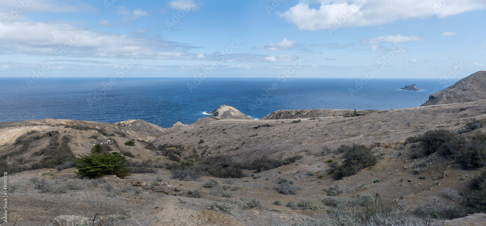 barren northern shore, Porto Santo island barren northern shore, Porto Santo island