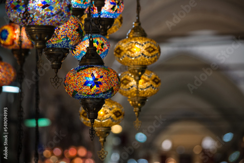Lamps in Grand Bazaar Istanbul