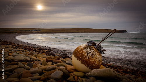 sunset on the beach