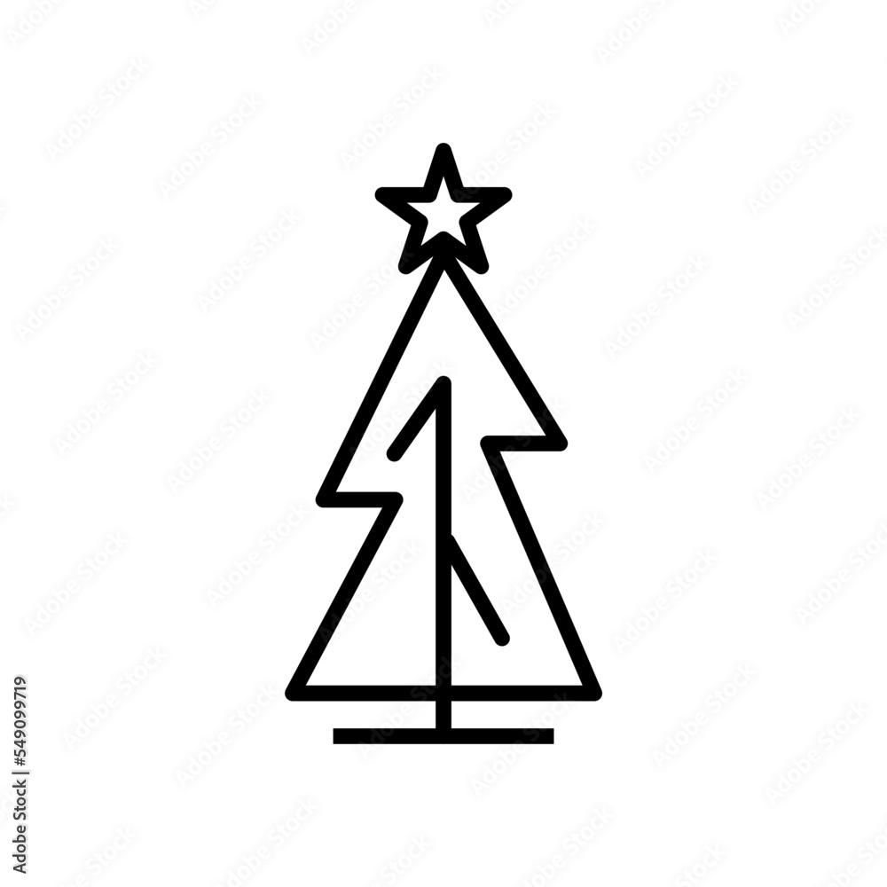 christmas tree icon