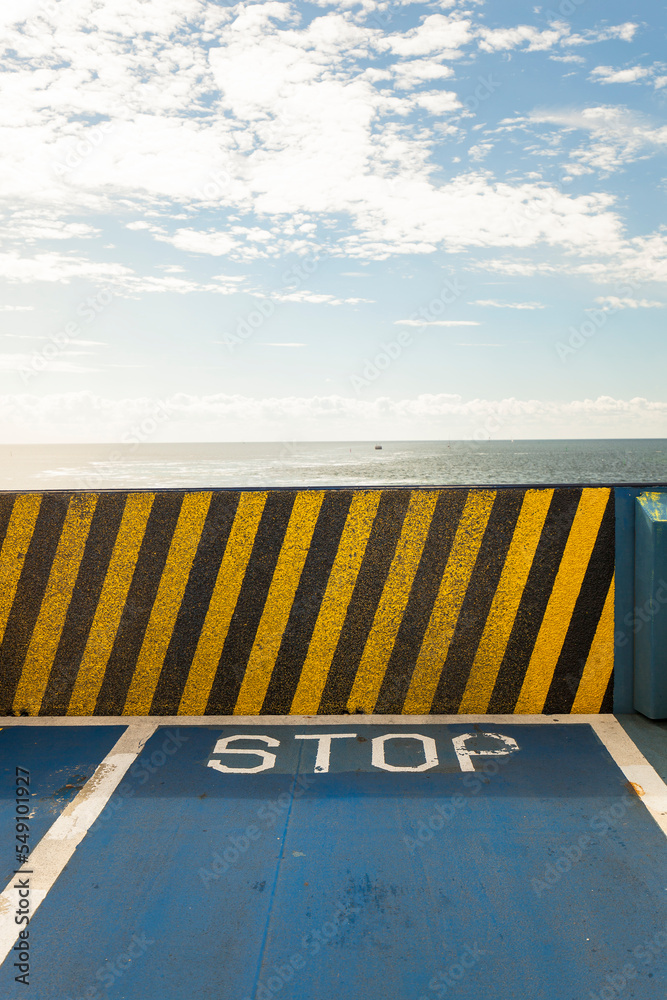 Stop-Schablone 5mm PVC - Für Bodenmarkierung Nach Norm