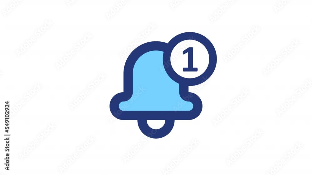 Animated new message color ui icon. Notification. Chat sound. Reminder. Seamless loop HD video with alpha channel on transparent background. Simple filled line RGB pictogram animation Animated new message color ui icon. Notification. Chat sound. Reminder. Seamless loop HD video with alpha channel on transparent background. Simple filled line RGB pictogram animation