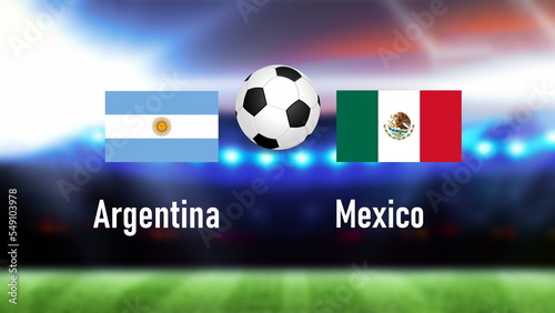 24. Argentina Mexico Group Stage Match Std