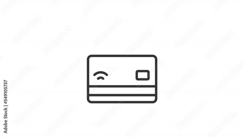 Animated cashback line ui icon. Part of sum return. Seamless loop HD video with alpha channel on transparent background. Outline isolated user interface element motion graphic animation Animated cashback line ui icon. Part of sum return. Seamless loop HD video with alpha channel on transparent background. Outline isolated user interface element motion graphic animation