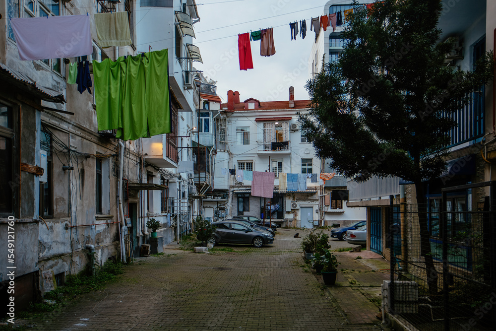 Ghetto, slum district, old housing