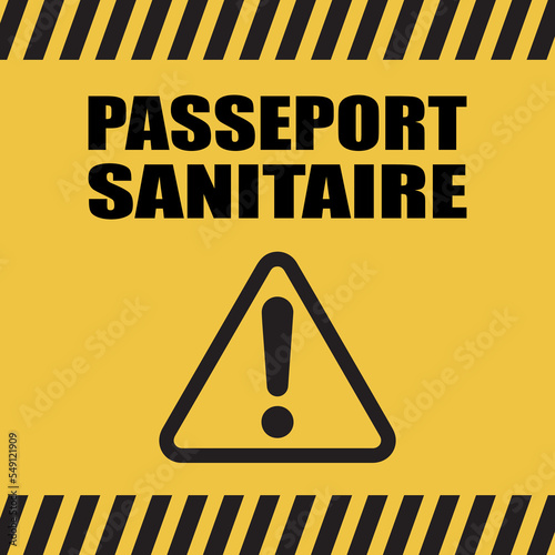 Logo passeport sanitaire.