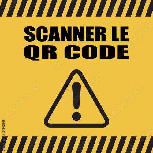 Logo scanner le qr code.
