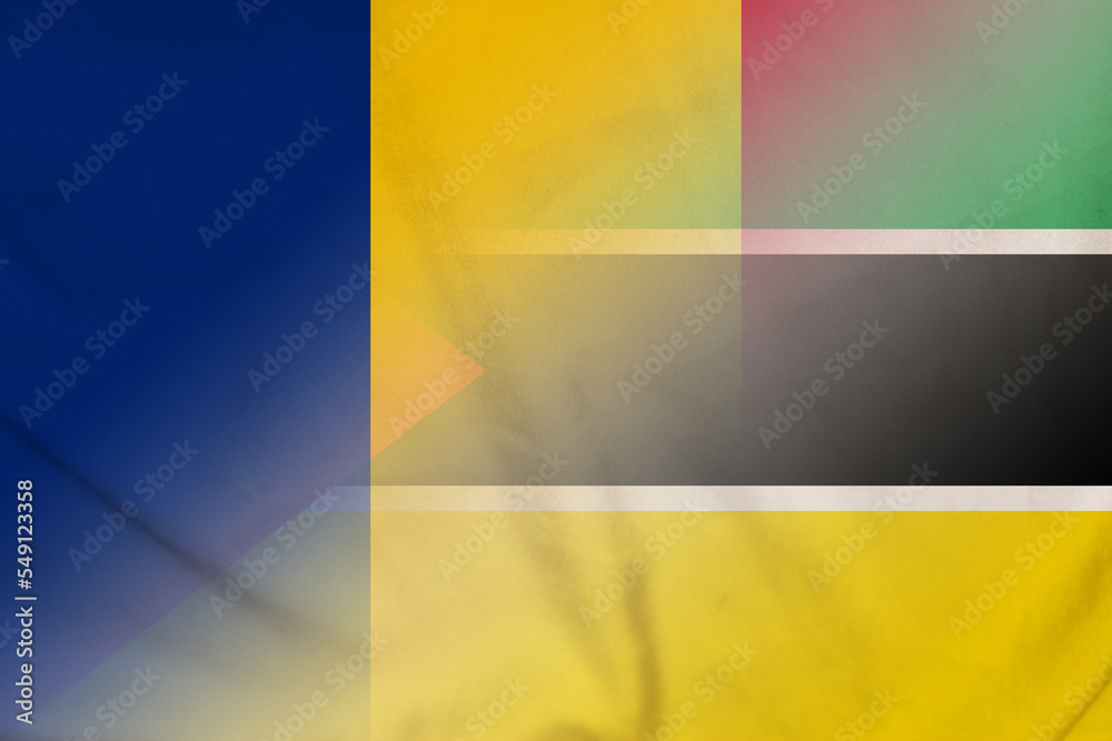 Romania and Mozambique national flag transborder negotiation MOZ ROU