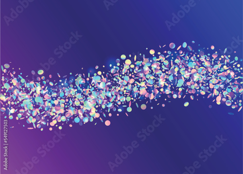 Transparent Glitter. Disco Carnaval Decoration. Metal Burst. Pink Party Glare. Surreal Foil. Carnival Sparkles. Luxury Art. Holographic Texture. Purple Transparent Glitter