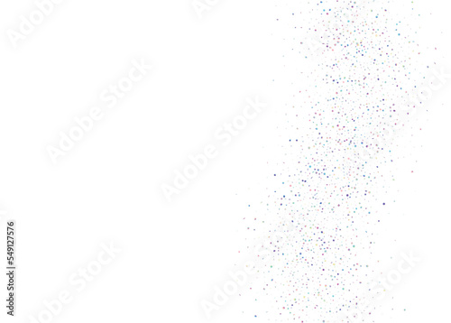 Glitch Confetti. Retro Banner. Unicorn Art. Luxury Foil. Violet Laser Background. Rainbow Effect. Hologram Sparkles. Disco Multicolor Illustration. Purple Glitch Confetti