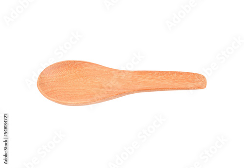 Wood or wooden spoon isolated on transparene png