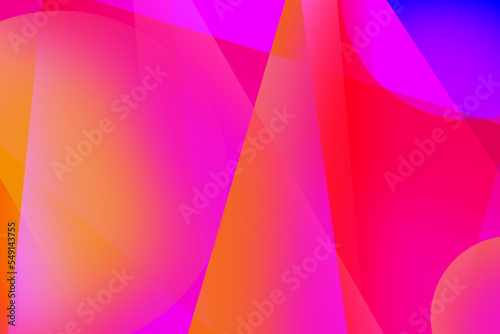 Abstrack Futuristic Colorful Reflection Backgroud Design
