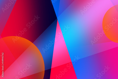 Abstrack Futuristic Colorful Reflection Backgroud Design