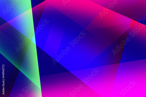 Abstrack Futuristic Colorful Reflection Backgroud Design