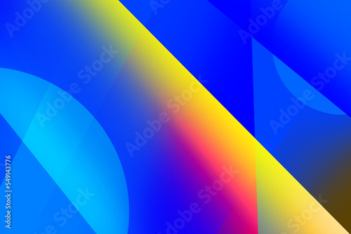 Abstrack Futuristic Colorful Reflection Backgroud Design
