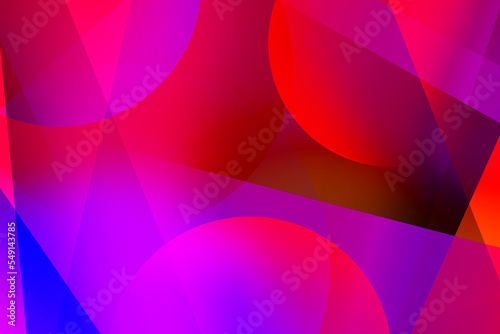 Abstrack Futuristic Colorful Reflection Backgroud Design
