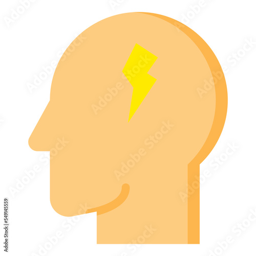 Human Mind Energy Icon