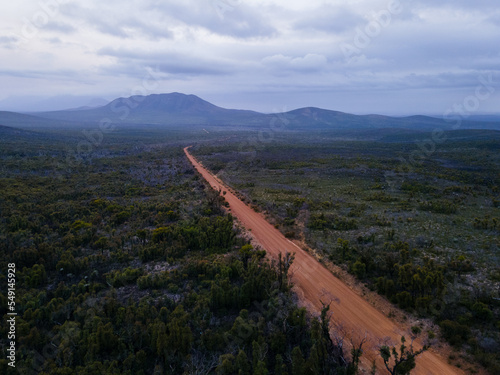 Remote Dirt Road - South West Western Australia photo