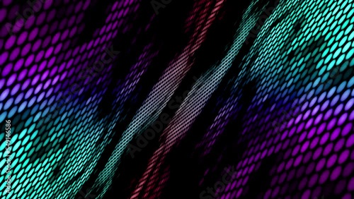 Technology Background with Dots