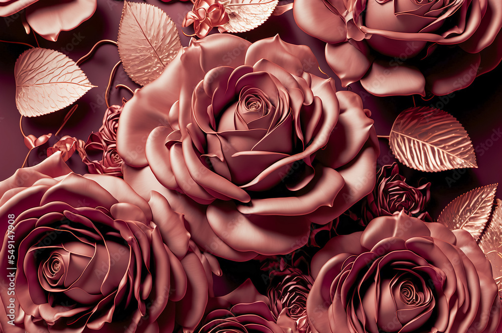 Romantic Roses Background