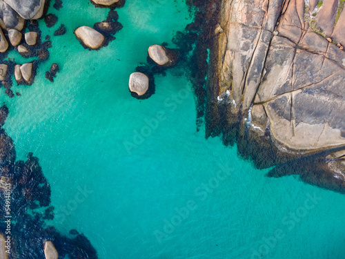 Elephant Rocks from above - Denmark, Western Australia
