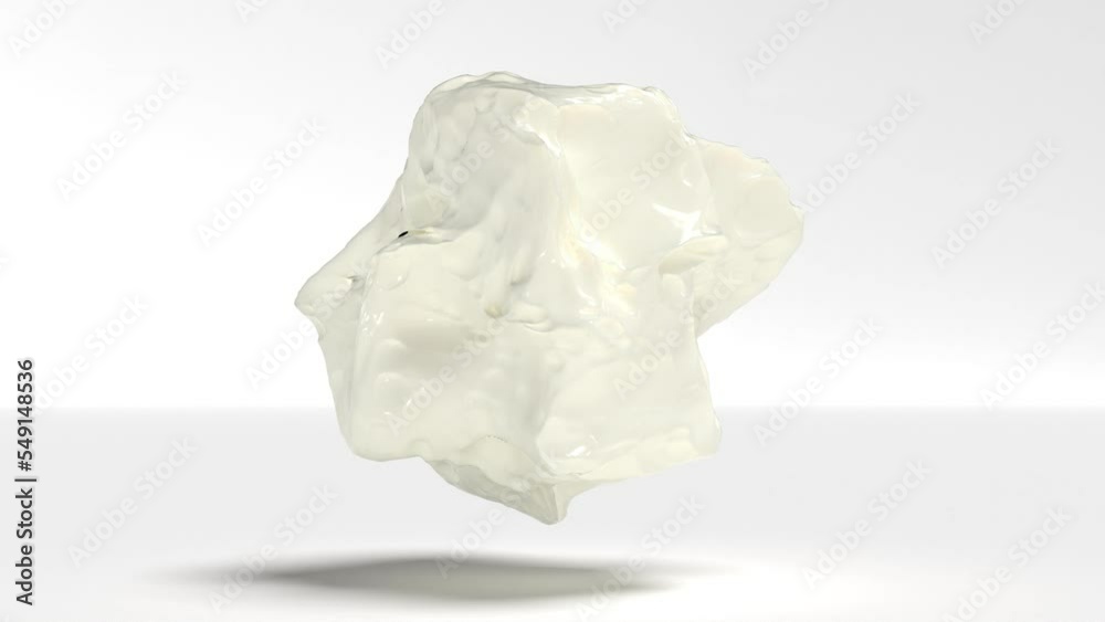 3d organic cream abstract liquid Cosmetic product intro able to loop seamless 4k 3d organic cream abstract liquid Cosmetic product intro able to loop seamless 4k