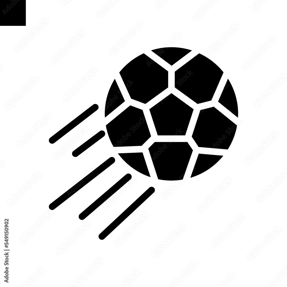 Obraz premium Soccer Ball icon vector