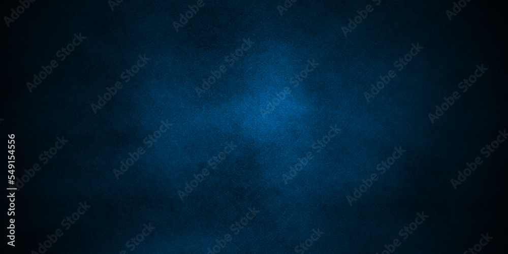 Black and blue stone concrete grunge wall texture and backdrop background anthracite panorama. Panorama dark black or blue slate background or texture.