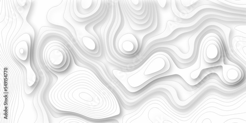 Abstract background vector and topographic patter line map background. silver line topography maount map contour background, geographic grid. Abstract vector illustration.